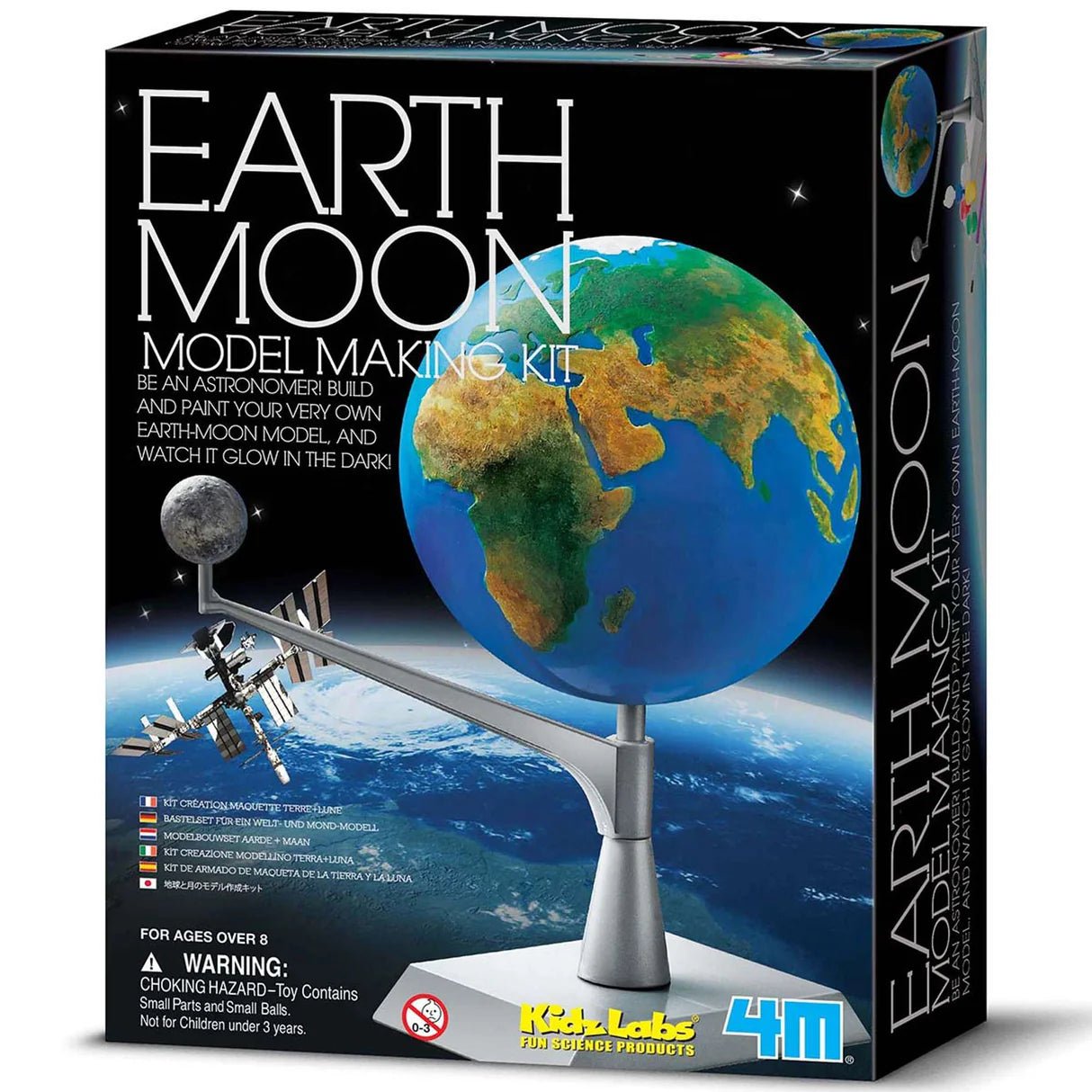 KidzLabs - Earth - Moon Model Making Kit - Beanie Games