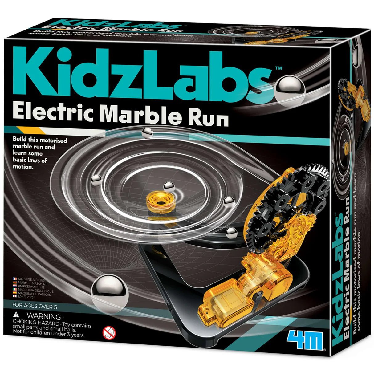 Kidzlabs - Electric Marble Run - Beanie Games