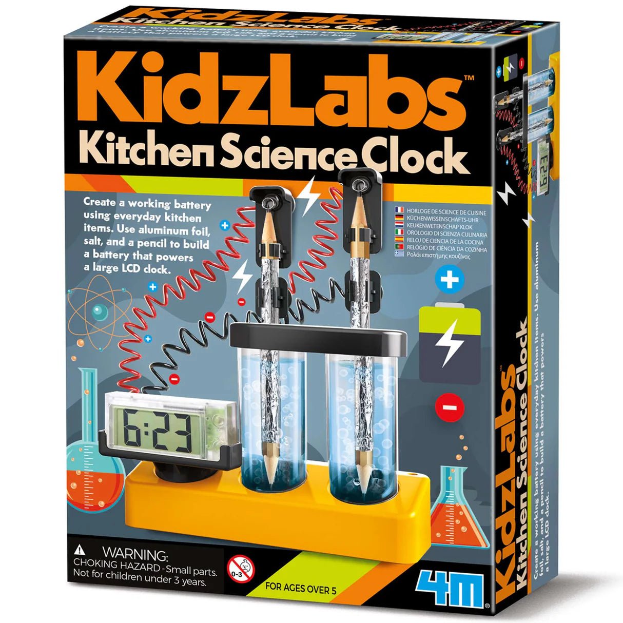 Kidzlabs - Kitchen Science Clock - Beanie Games