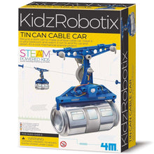 KidzRobotix - Tin Can Cable Car - Beanie Games