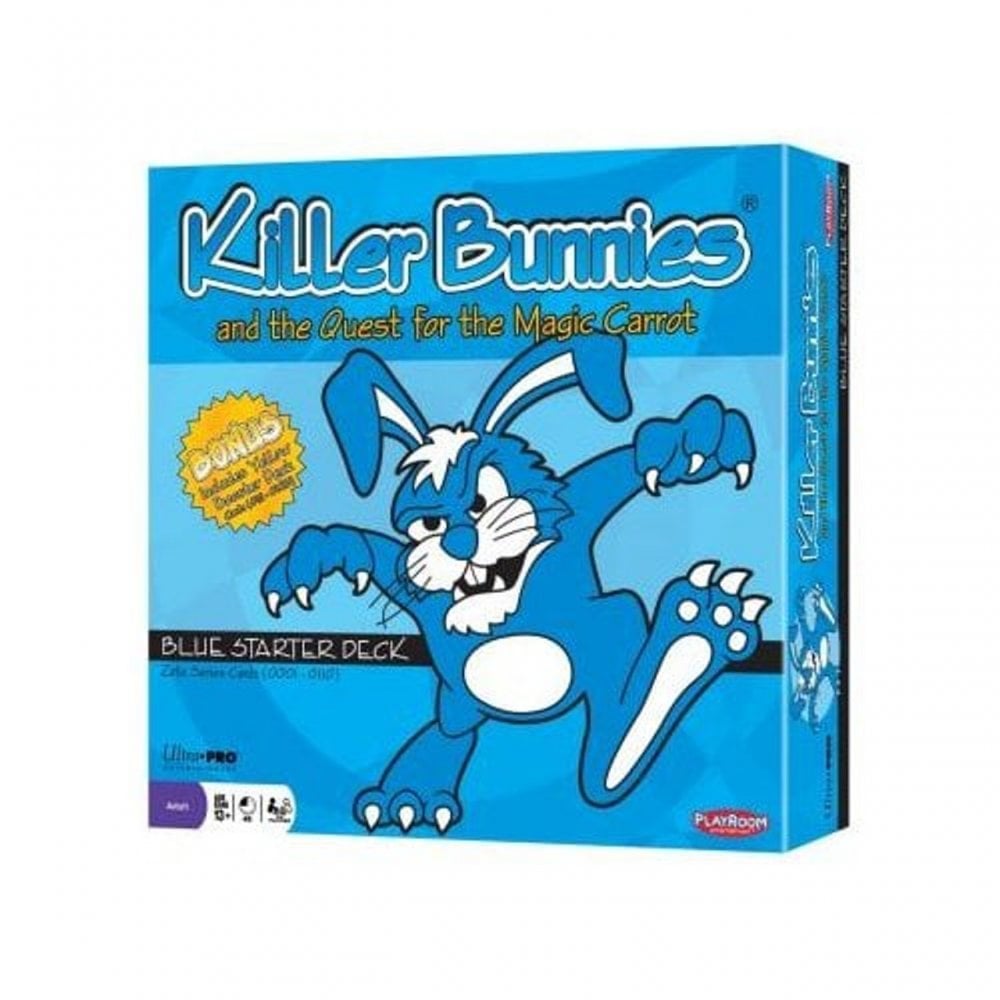 Killer Bunnies And The Quest For The Magic Carrot (Blue Starter Deck) - Beanie Games