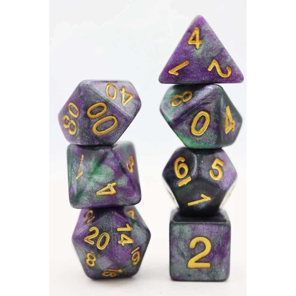 King cake RPG Dice Set - Beanie Games