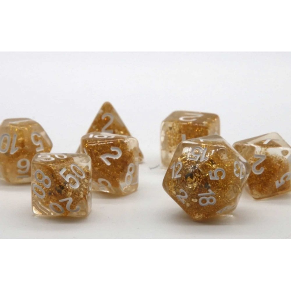 King Midas RPG Dice Set - Beanie Games