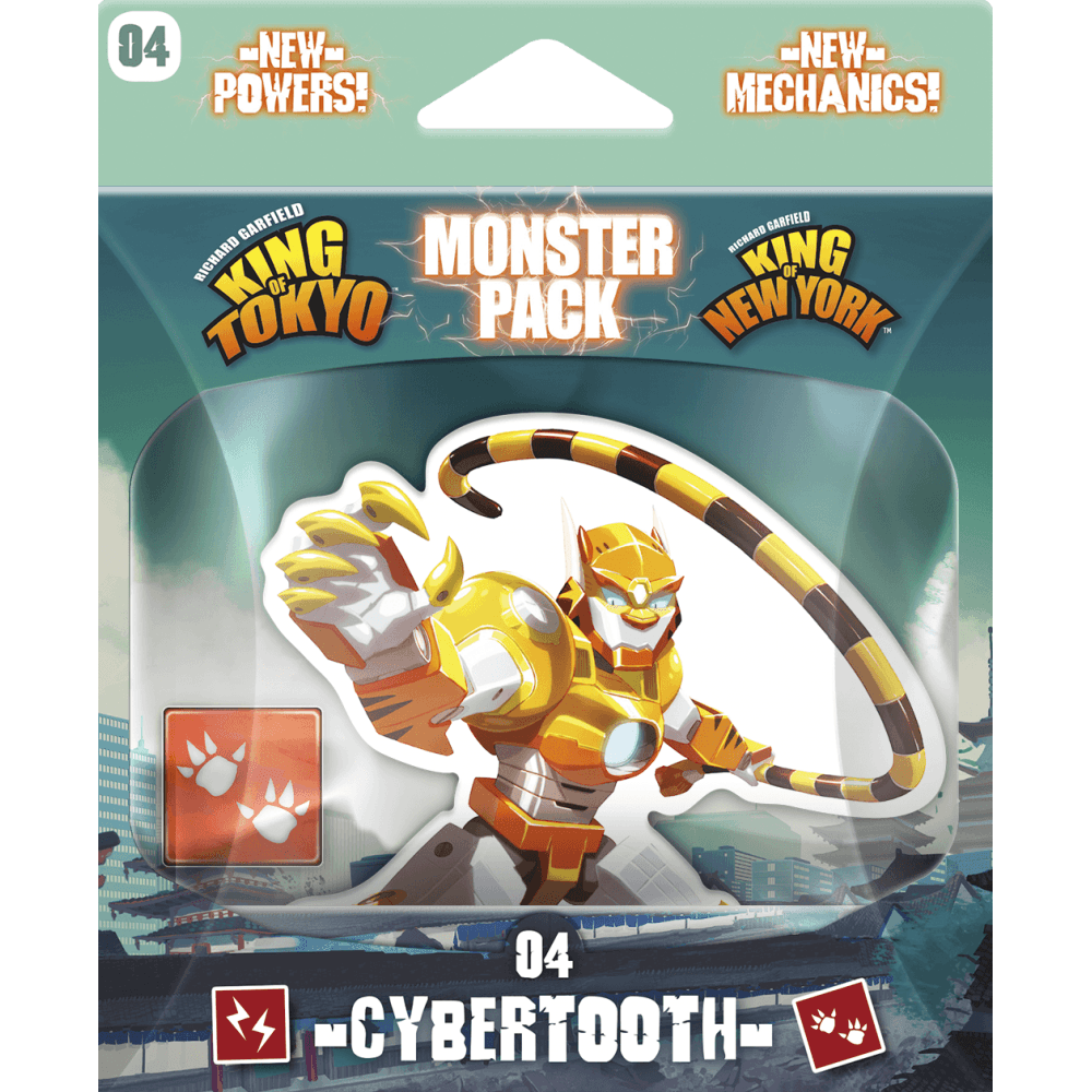 King Of Tokyo: Cybertooth Monster Pack 4 - Beanie Games