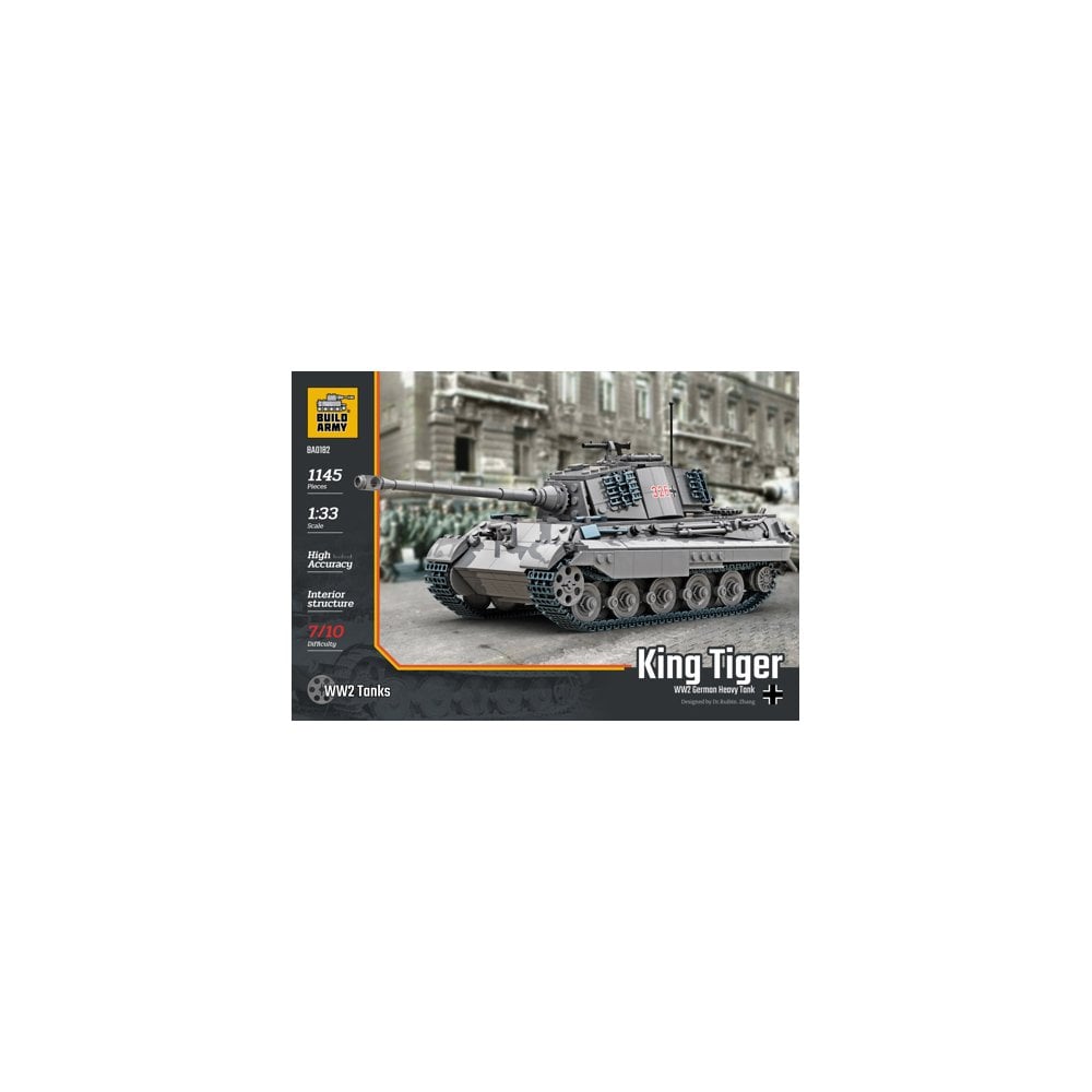 King Tiger (Tiger ll) Grey - Beanie Games