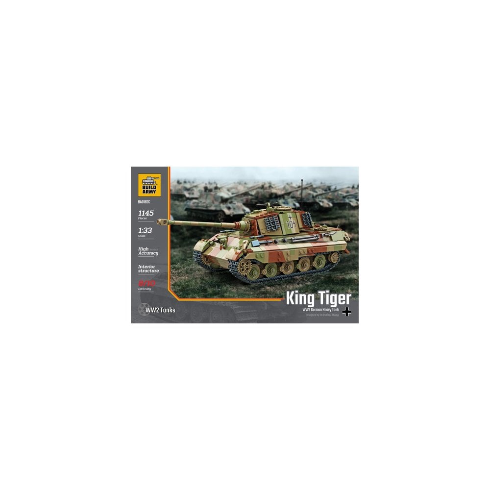 King Tiger (Tiger ll) In Camo - Beanie Games