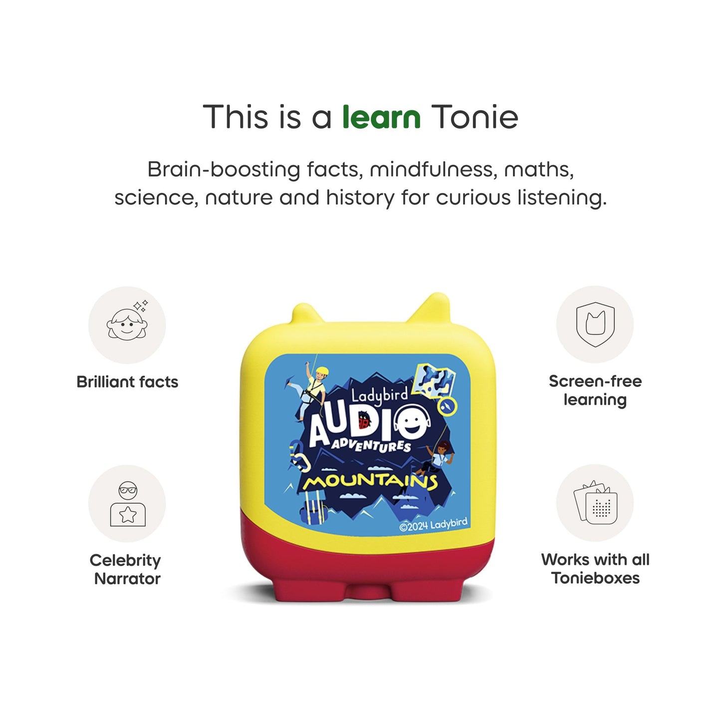 Ladybird Adventure Atlas: Wild Earth (Set of 4 Clever Pocket Tonies) - Beanie Games