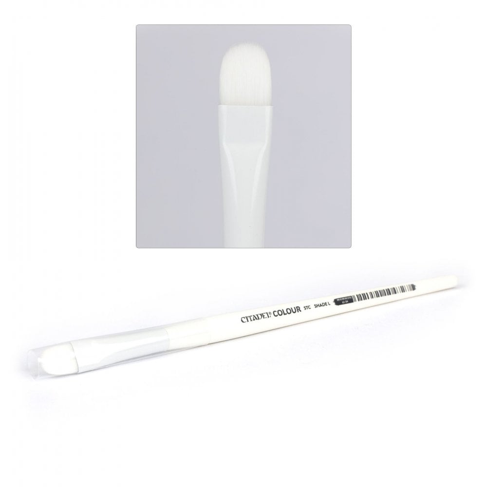Large Synthetic Shade Brush - Beanie Games