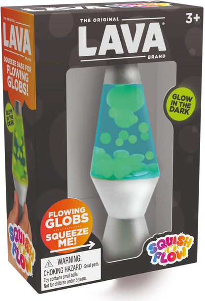 Lava Squish N Flow Lava Lamp Squishy Fidget Toy - Beanie Games