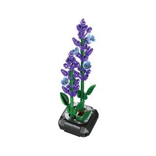Lavender Building Block Planter - 205 pcs - Beanie Games