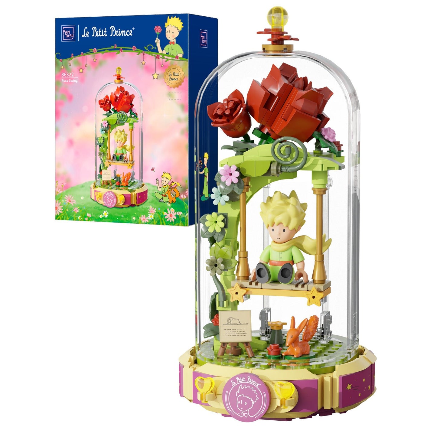 Le Petit Prince™ Rose Swing - 234 pcs - Beanie Games