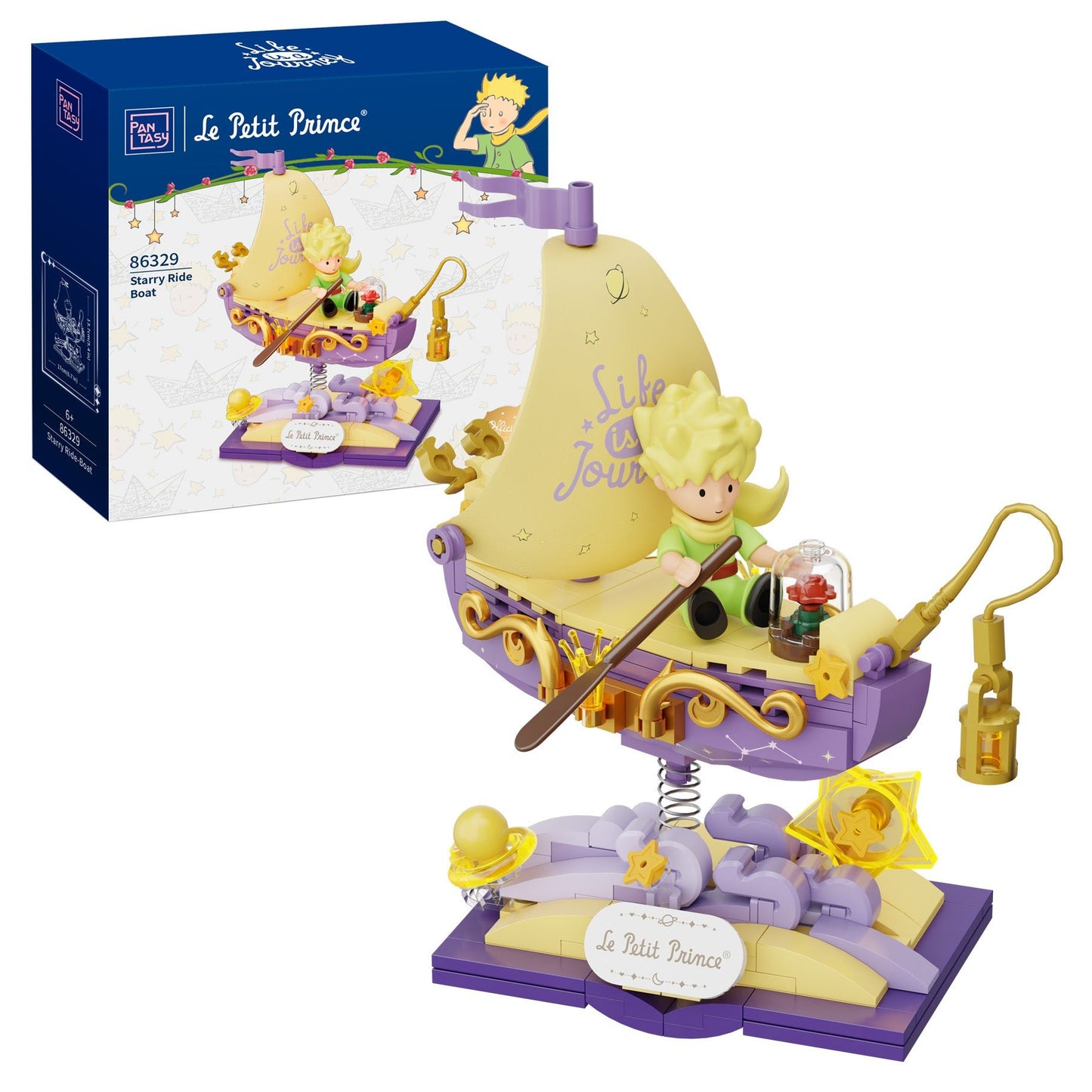 Le Petit Prince™ Starry Ride Boat - 114 pcs - Beanie Games