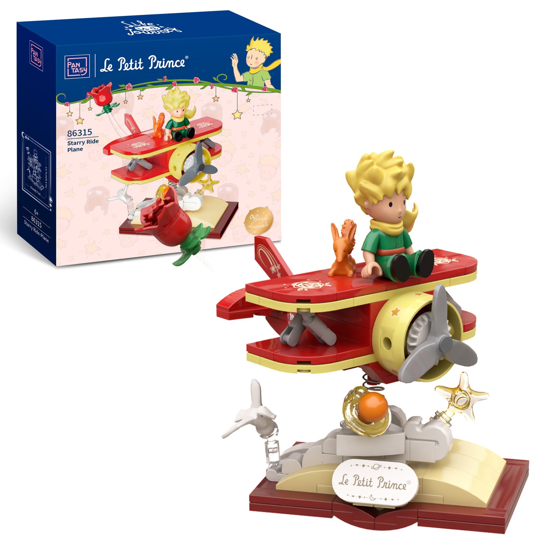 Le Petit Prince™ Starry Ride Plane - 189 pcs - Beanie Games