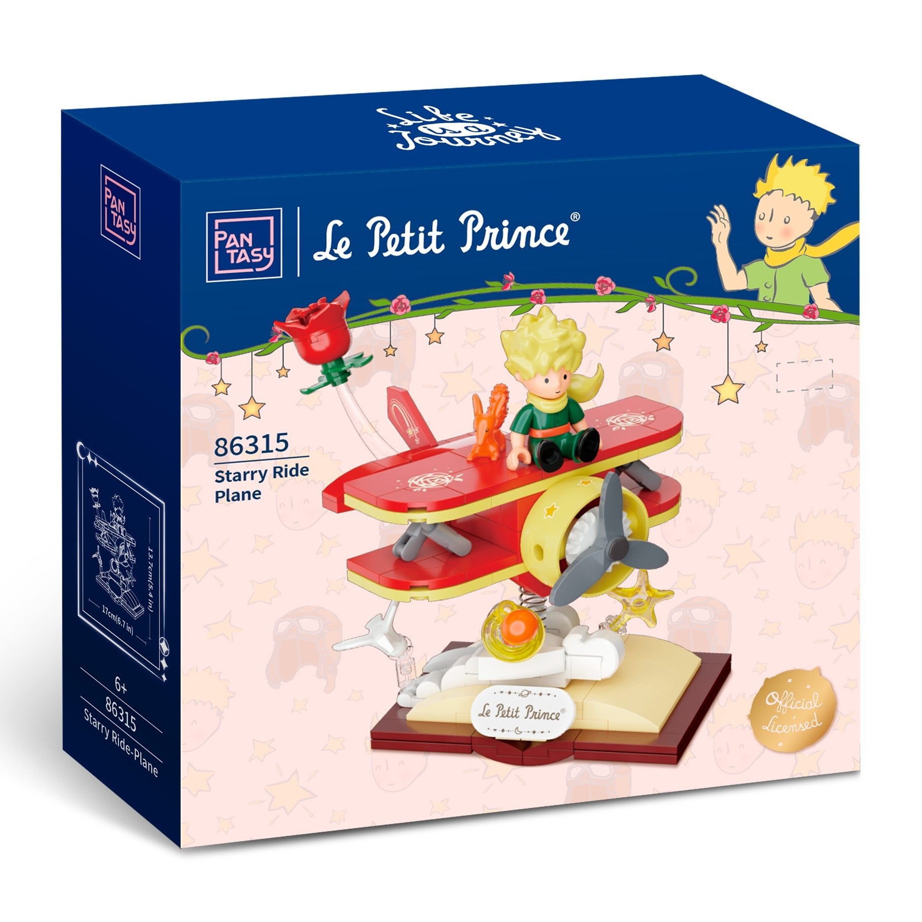 Le Petit Prince™ Starry Ride Plane - 189 pcs - Beanie Games