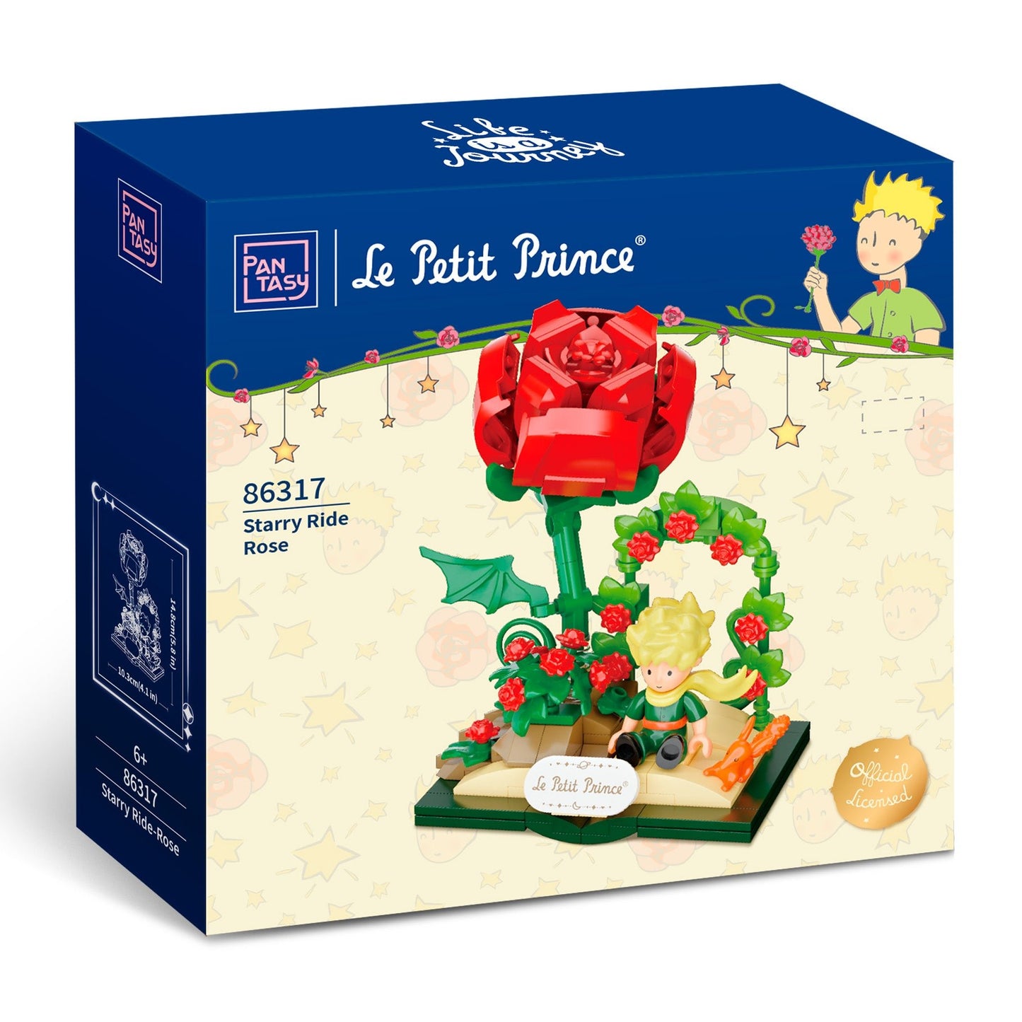 Le Petit Prince™ Starry Ride Rose - 196 pcs - Beanie Games