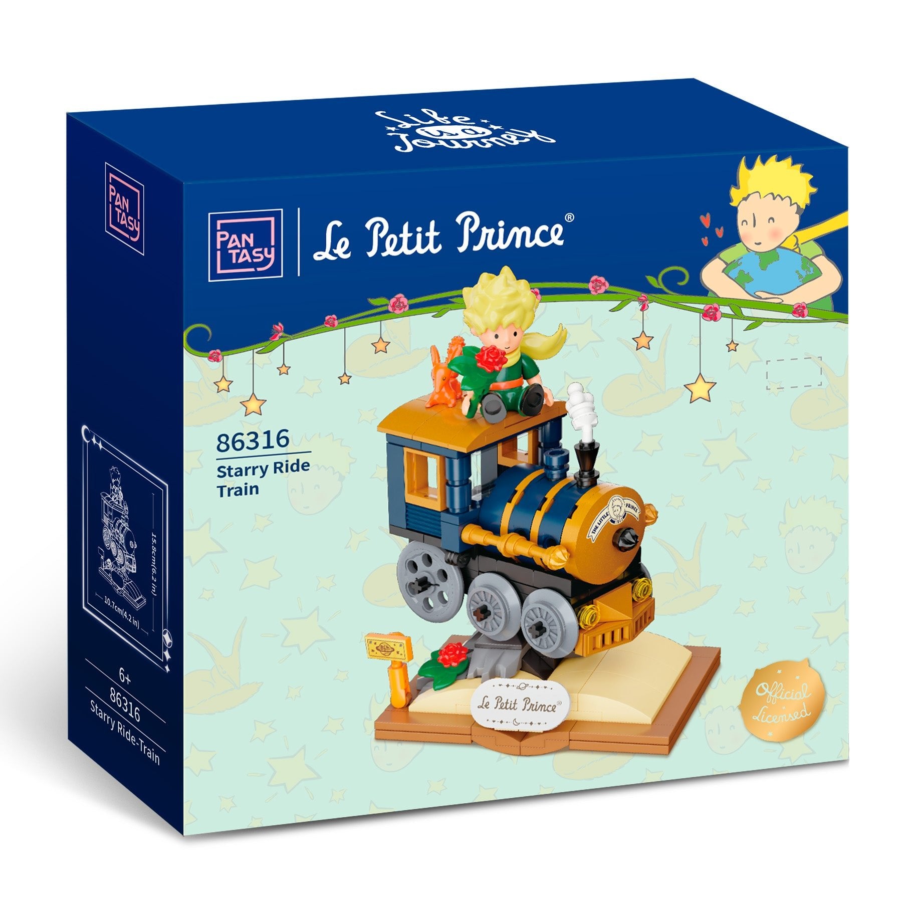 Le Petit Prince™ Starry Ride Train - 205 pcs - Beanie Games