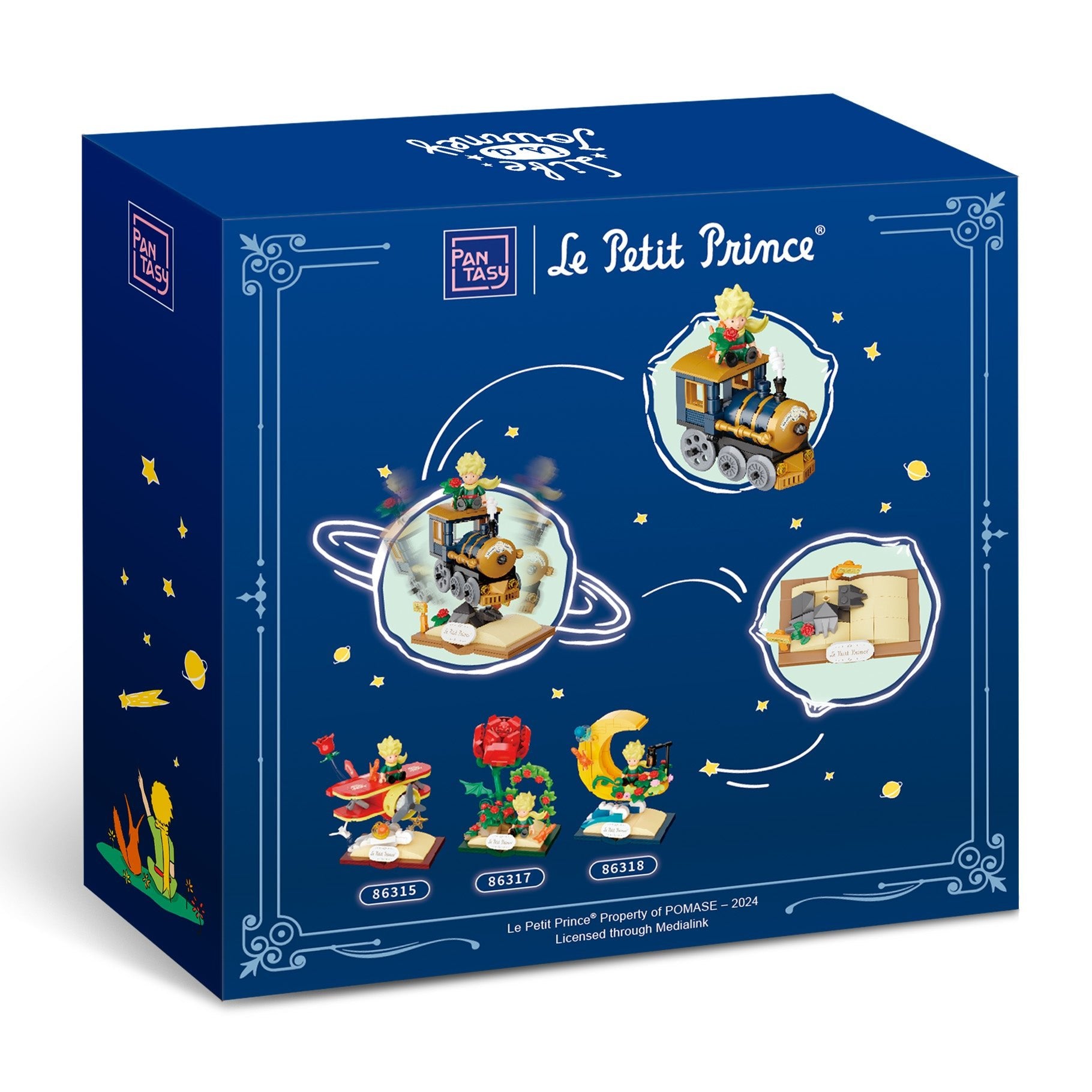 Le Petit Prince™ Starry Ride Train - 205 pcs - Beanie Games