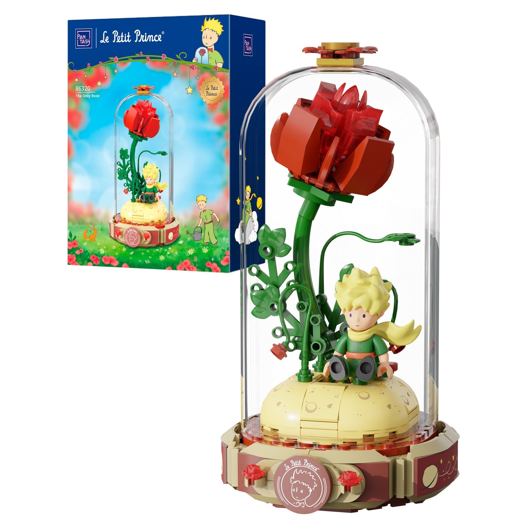 Le Petit Prince™ The Only Rose - 211 pcs - Beanie Games
