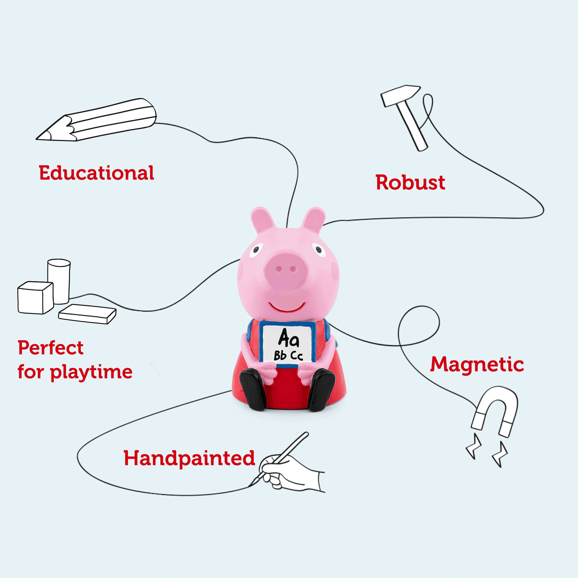 Learn with Peppa - Beanie Games