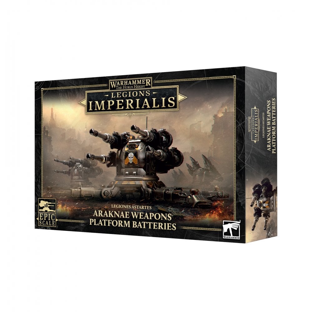 Legion Imperialis: Araknae Weapons Platform Batteries - Beanie Games