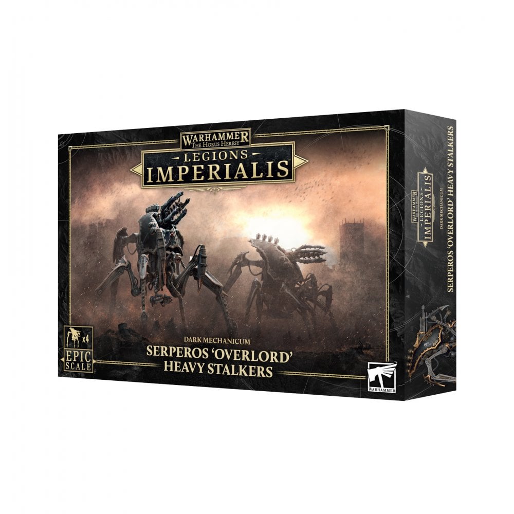 Legion Imperialis: Dark Mechanicum Serperos Overlord Heavy Stalkers - Beanie Games