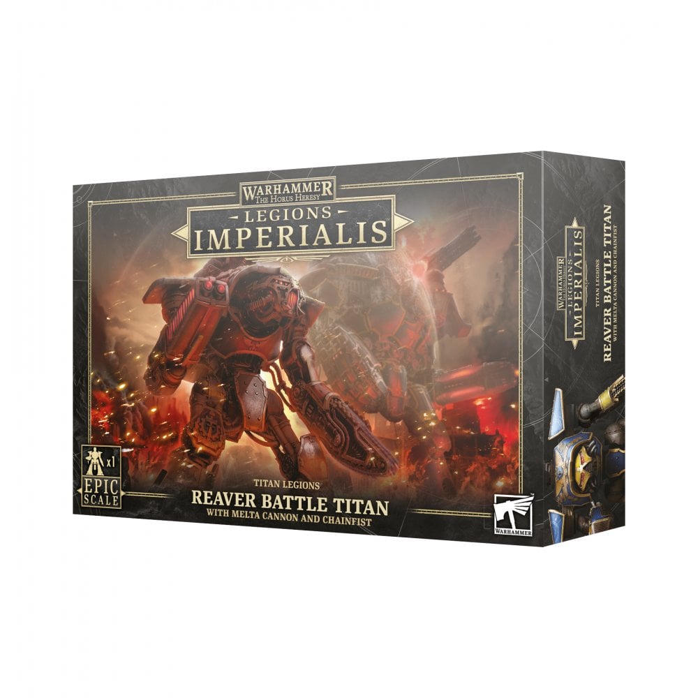 Legion Imperialis: Reaver Titan With Melta Cannon & Chainfist - Beanie Games