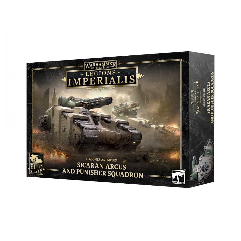 Legion Imperialis: Sicaran Arcus/Punisher Squadron - Beanie Games