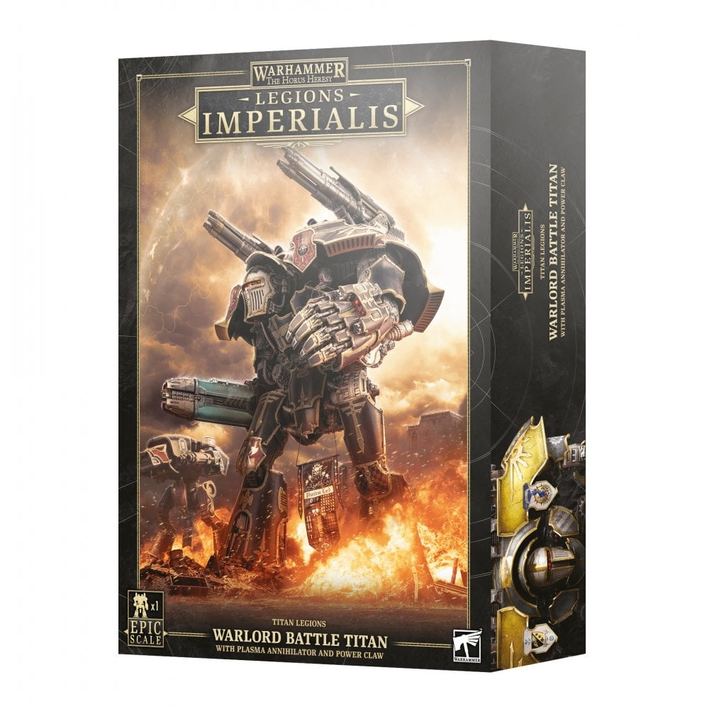 Legion Imperialis: Warlord Titan With Plasma Annihilator - Beanie Games