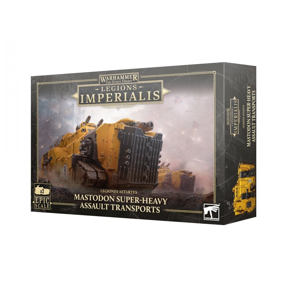Legions Imperialis: Mastodon Super - Heavy Assault Transports - Beanie Games