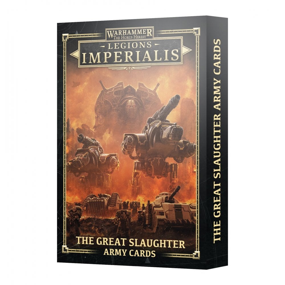 Legions Imperialis: The Great Slaughter Army Cards - Beanie Games
