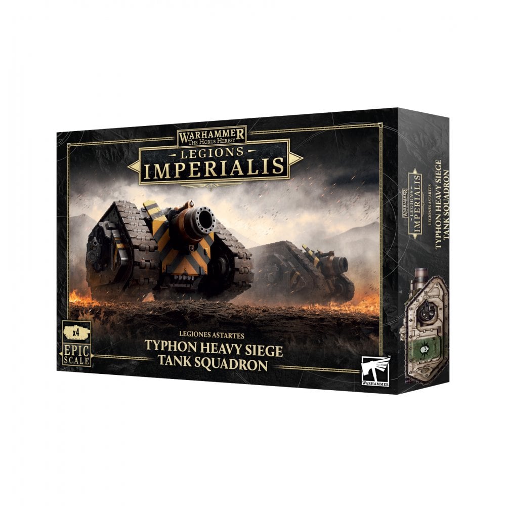 Legions Imperialis: Typhon Heavy Siege Tank Squadron - Beanie Games