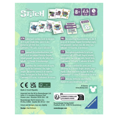 Level 8 Stitch Card Game - Beanie Games