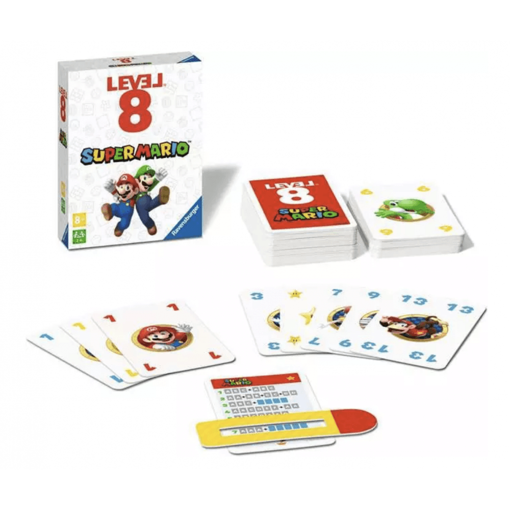 Level 8 Super Mario Card Game - Beanie Games
