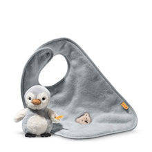 Lio Penguin With Rattle and Bib Gift Set - Beanie Games