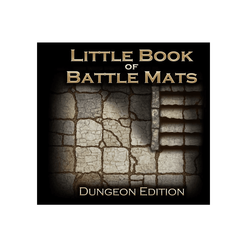 Little Book of Battle Mats (Dungeon) - Beanie Games
