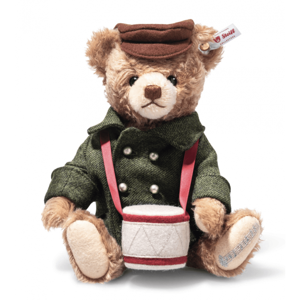 Little Drummer Boy Teddy bear (28cm) - Beanie Games