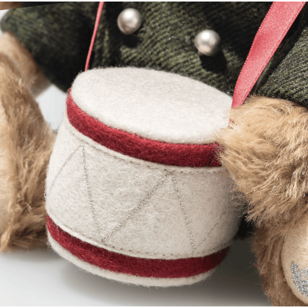 Little Drummer Boy Teddy bear (28cm) - Beanie Games