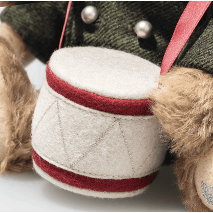 Little Drummer Boy Teddy bear (28cm) - Beanie Games