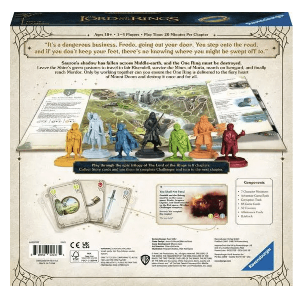 Lord of the Rings Adventure Book Game - Beanie Games