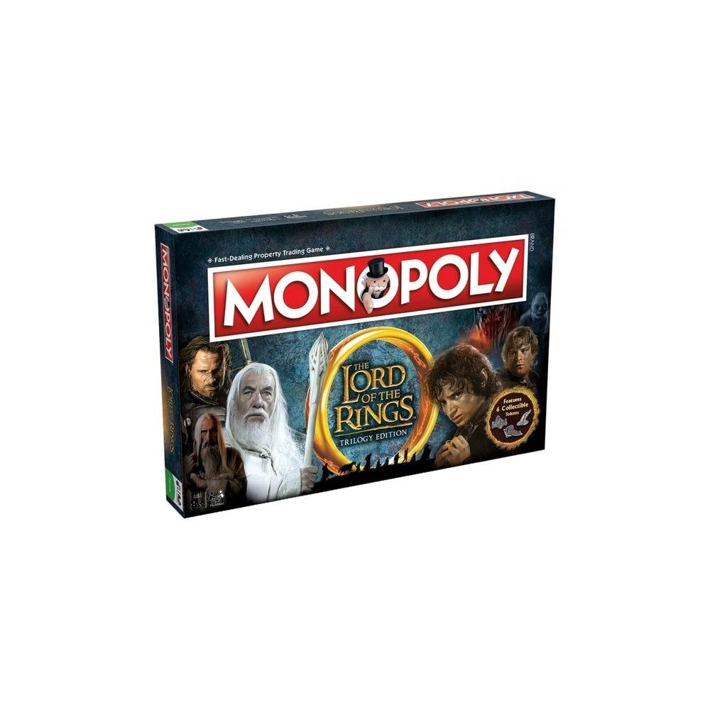 Lord Of The Rings Monopoly Trilogy Edition - Beanie Games