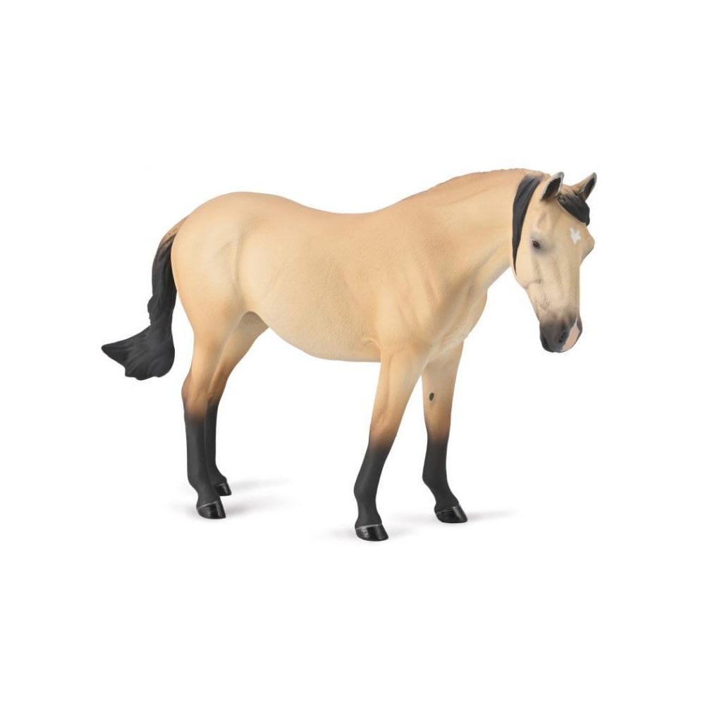 Lusitano Mare Buttermilk Buckskin - 1:12 Scale - Beanie Games