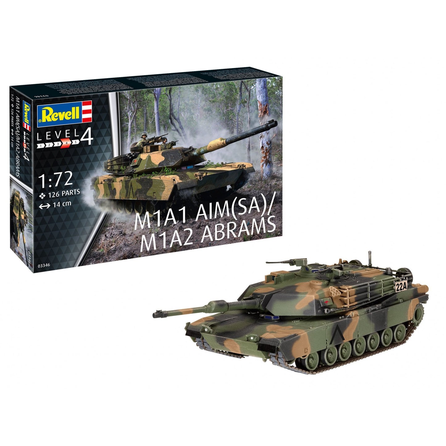 M1A1 AIM(SA) / M1A2 Abrams 1:72 - Beanie Games