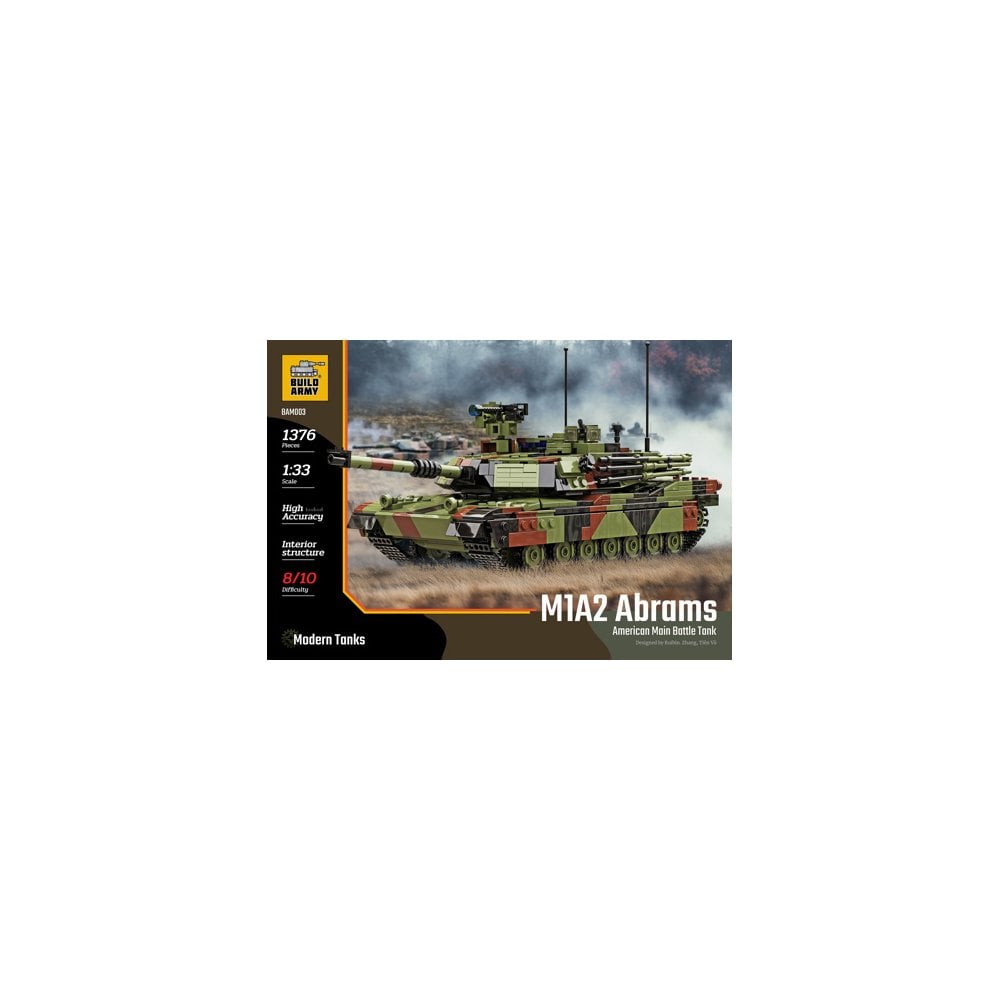 M1A2 Abrams Main Battle Tank - Beanie Games