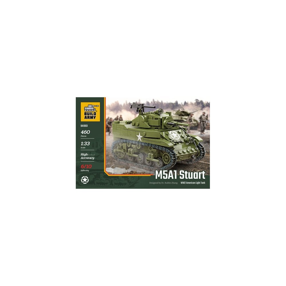 M5A1 Stuart Light Tank - Beanie Games