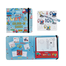 Magic Colour Changing Water Cards - Construction - Beanie Games