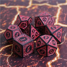 Magic Flame - Red RPG Dice Set - Beanie Games