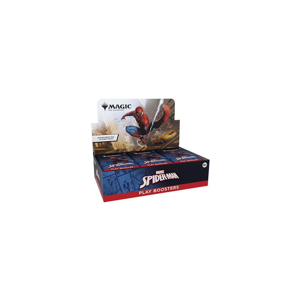 Magic: The Gathering - Marvel Spider - Man Play Booster Box - Beanie Games