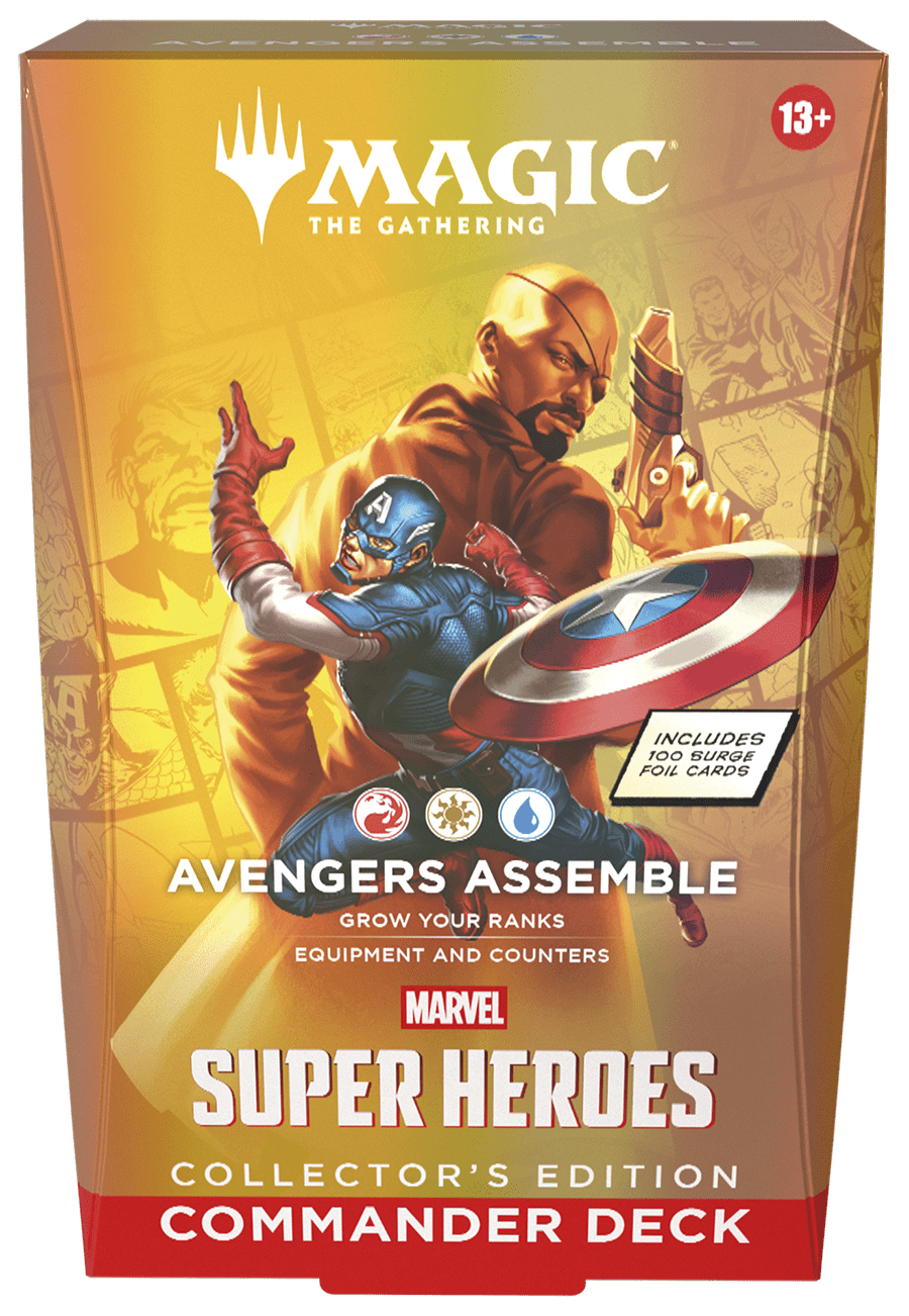 Magic: The Gathering - Marvel Super Heroes Collector Commander Deck - Beanie Games