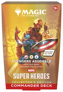 Magic: The Gathering - Marvel Super Heroes Collector Commander Deck - Beanie Games