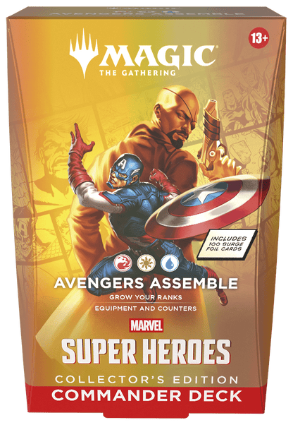 Magic: The Gathering - Marvel Super Heroes Collector Commander Deck - Beanie Games